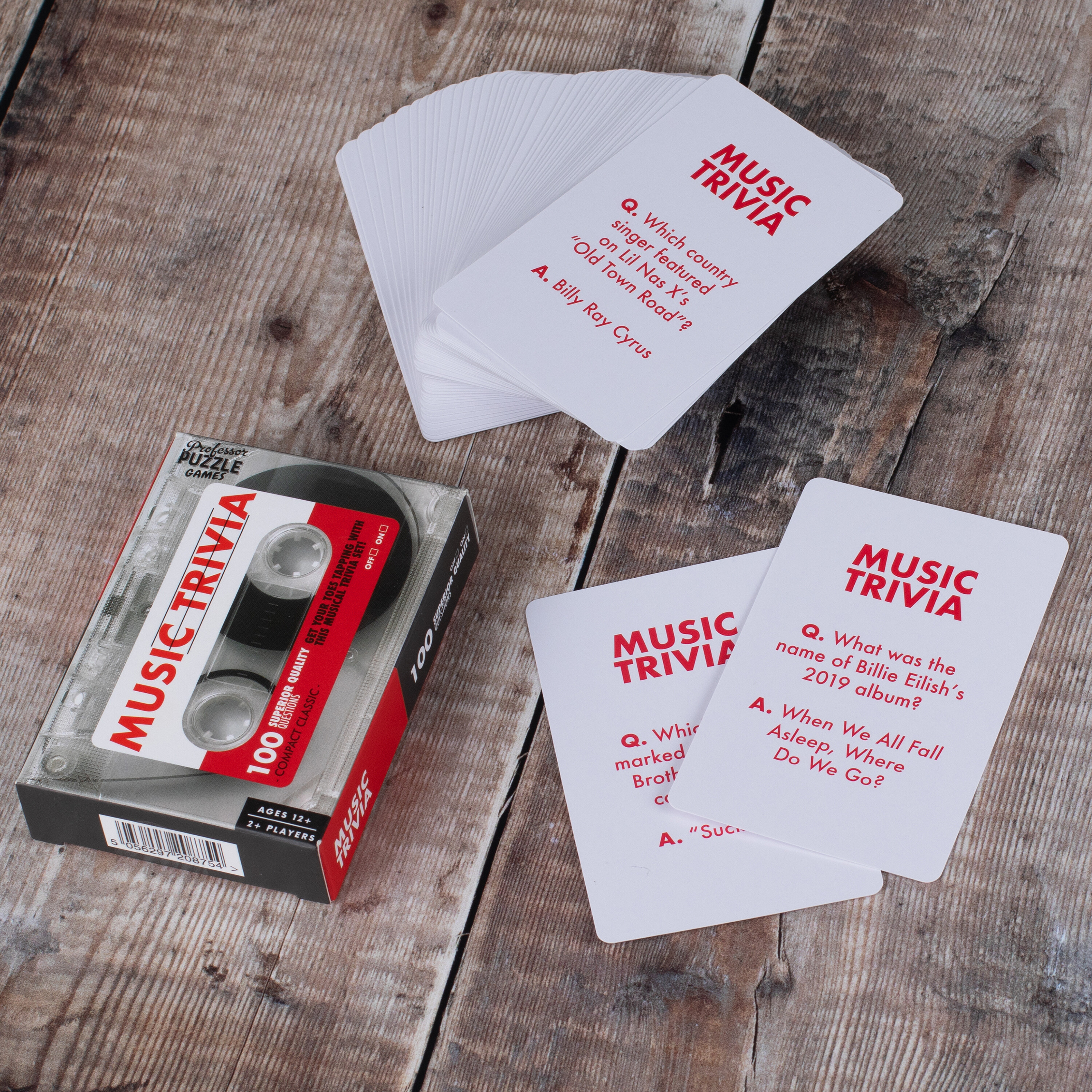 Music Trivia Pocket Quiz Game Ginger Ray