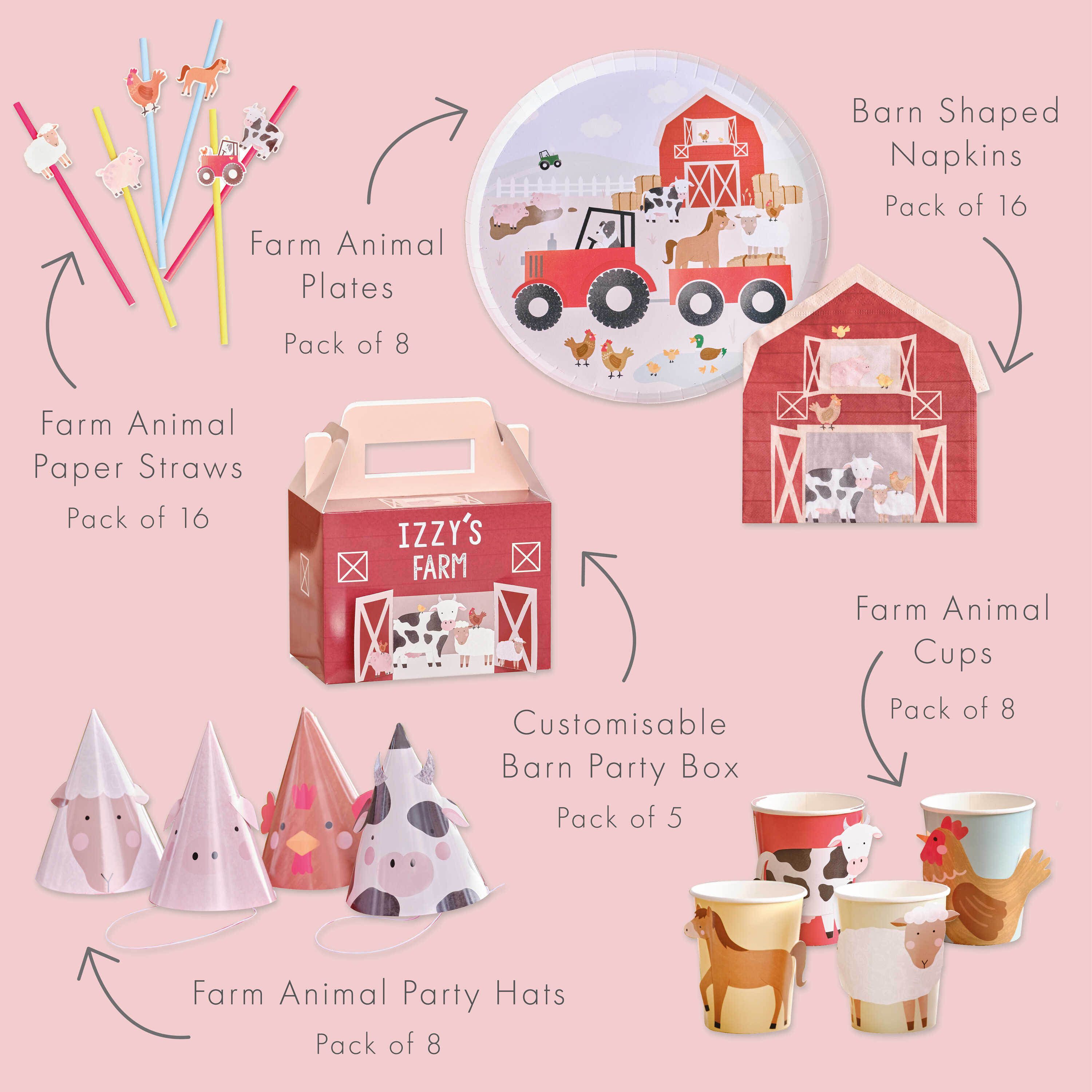 Farm Party Party Kit Kids Party Decorations | Ginger Ray