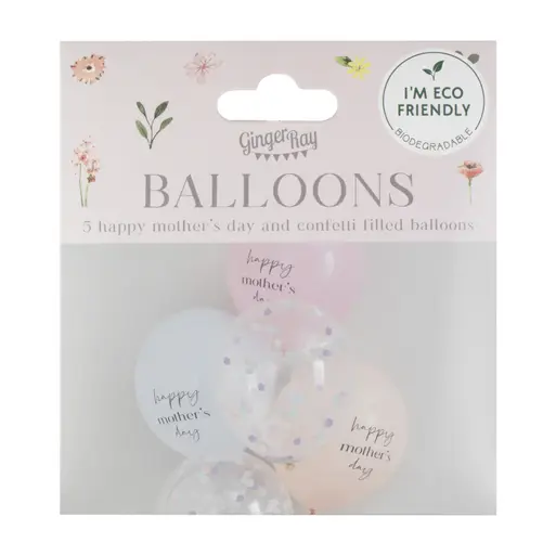Eco Helium Balloon Happy Mother's Day