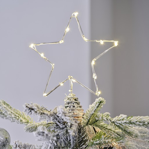 Xmas tree star light on sale