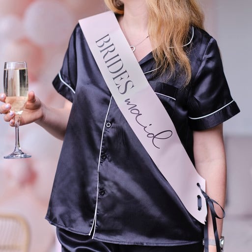 Ginger ray bridesmaid sash clearance